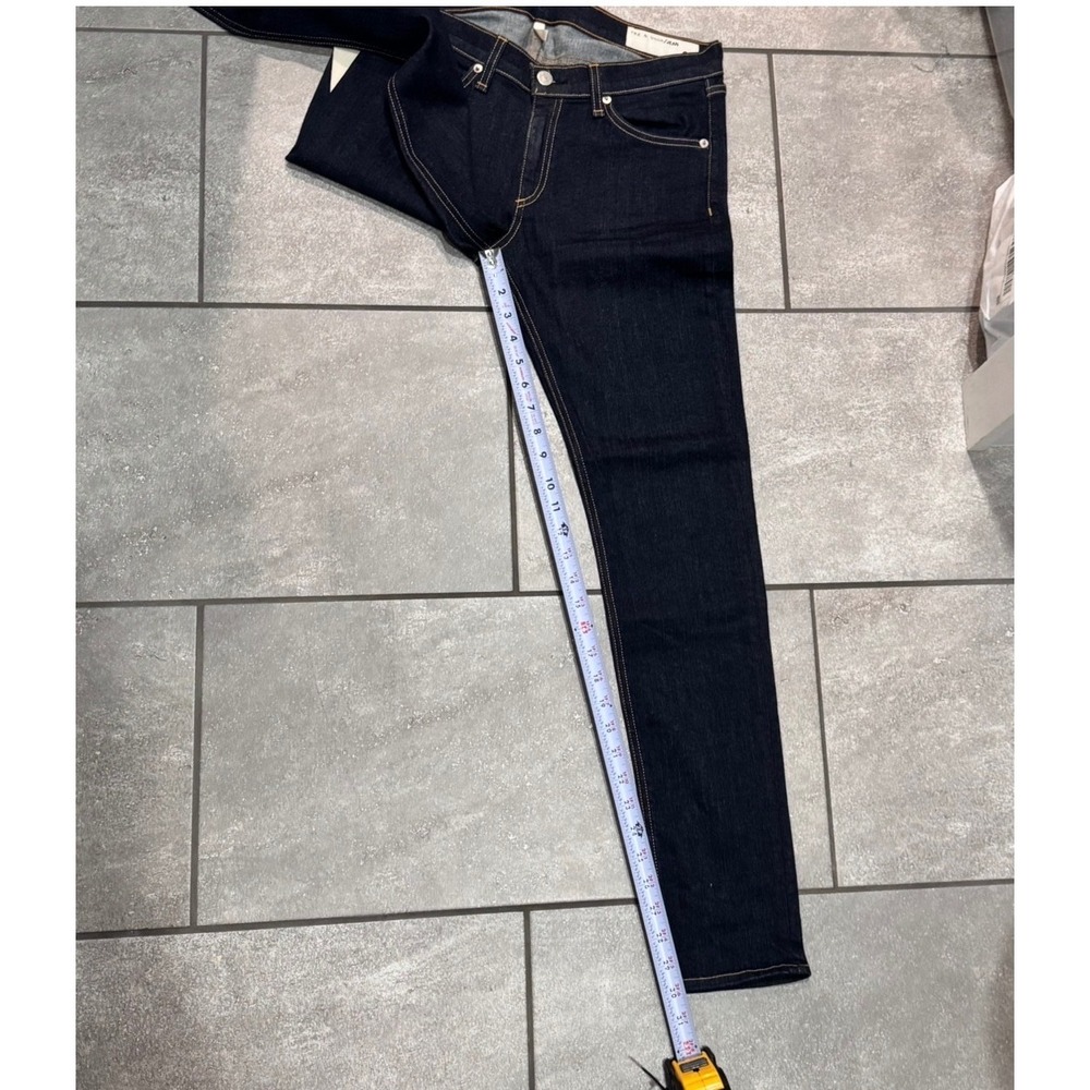Rag & Bone Skinny Jeans Womens 30 Heritage Indigo Blue NEW W1502K520 Made In USA - Picture 4 of 9